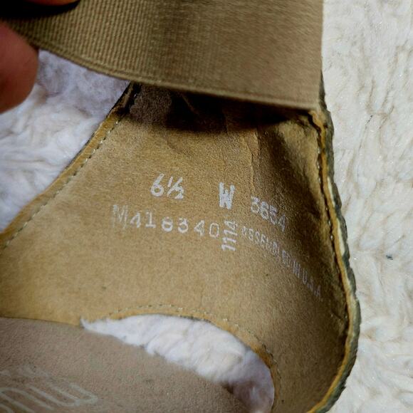 Munro American 6.5 W Zena Khaki Python Snakeskin Print perfect fit. Comfy Granny - Picture 2 of 13